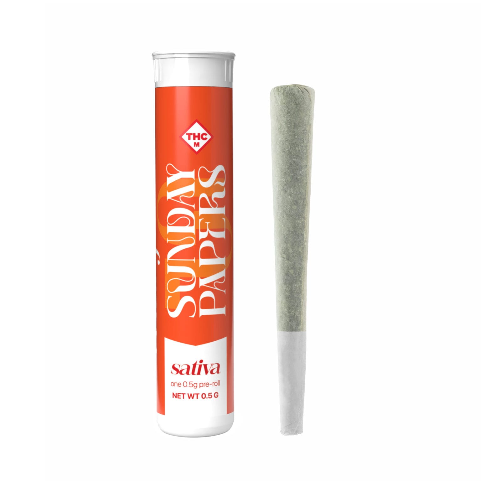 Sunday Papers - 0.5g Preroll - Sativa - v1